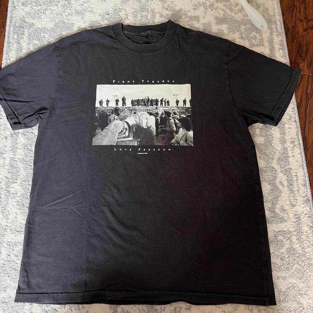 Brandy Melville Black Graphic Tee